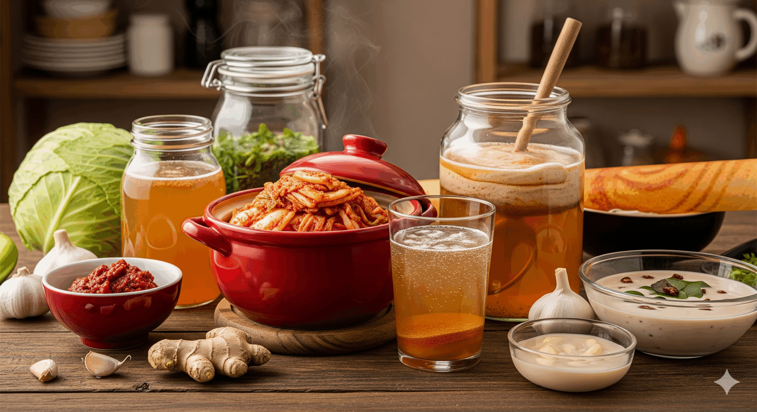 Fermentation Guide from Kimchi to Kombucha