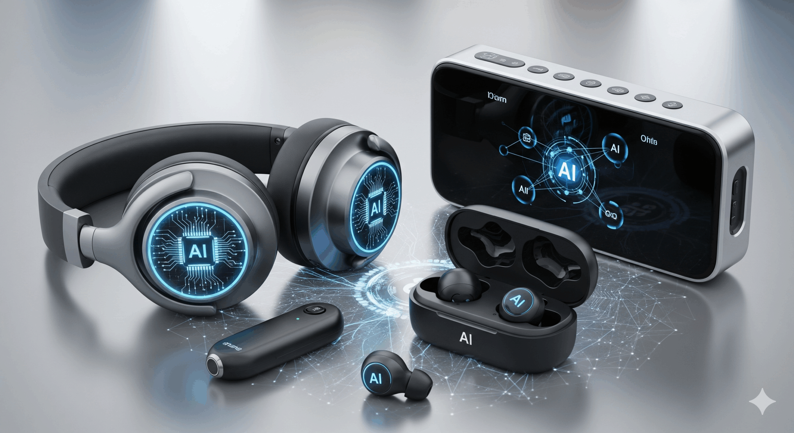 Wireless Audio Devices improved with AI