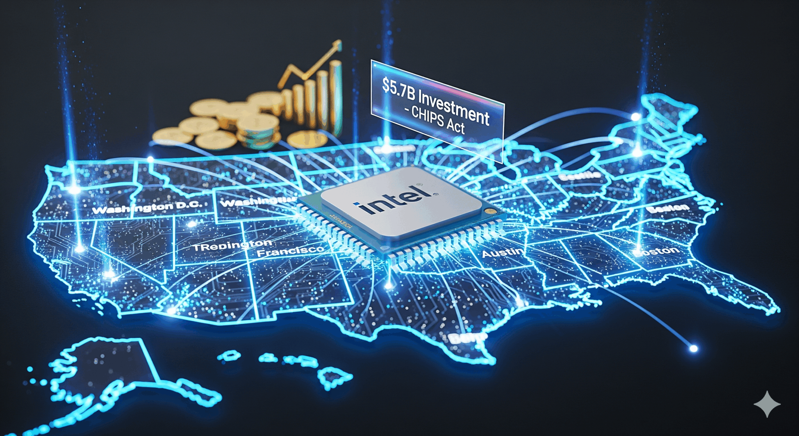 Intel partners with the U.S. government to expand chip