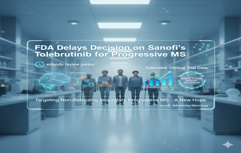 FDA Extends Review for Sanofi's Progressive MS Drug
