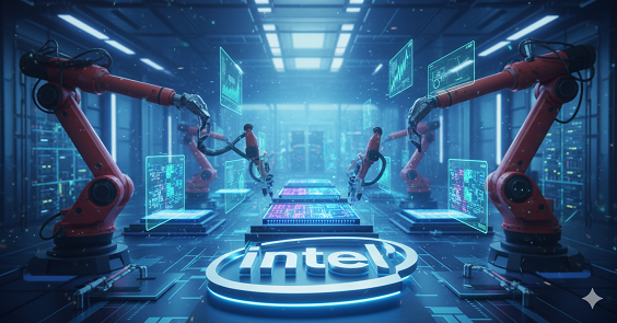 Intel Surges on Profit Gains