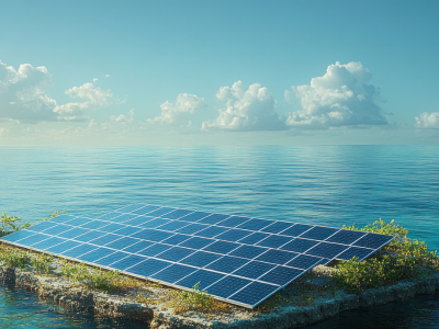 Floating solar panels powered by Xfloat and BASF collaboration